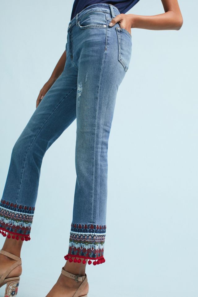 Pilcro Mid-Rise Bootcut Cropped Jeans #3