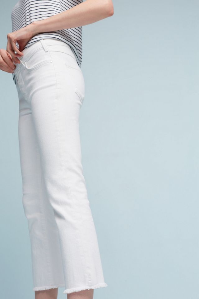 Pilcro Script High-Rise Crop Flares #2