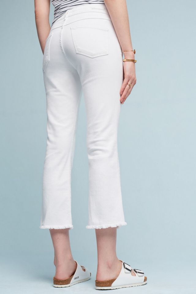 Pilcro Script High-Rise Crop Flares #3