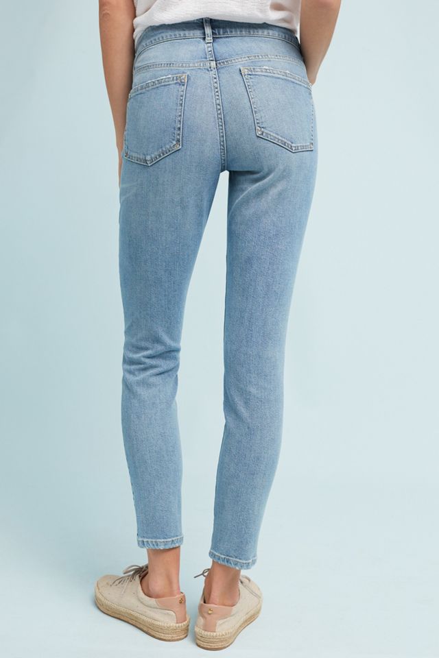 Pilcro Script High-Rise Pearl Skinny Jeans #3