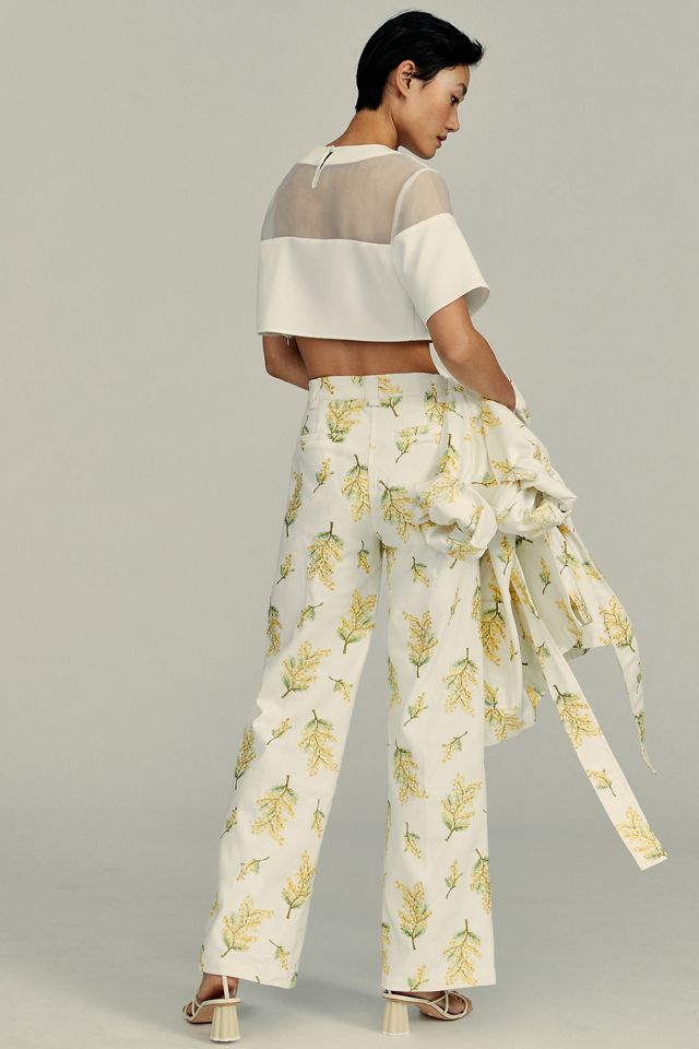 Stella Nova Cate Embroidered Wide-Leg Jeans #2
