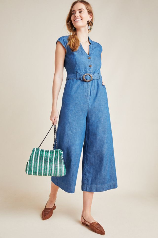 Pilcro Jinxed Denim Jumpsuit #1