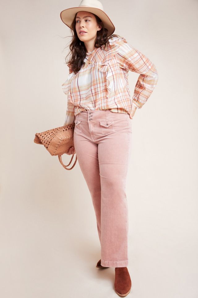 Pilcro High-Rise Bootcut Corduroy Pants #5