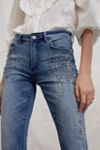 Jeans Pilcro Slim Boyfriend à Sequins | Taille 28 Petite, Crop, Neuf Avec étiquettes