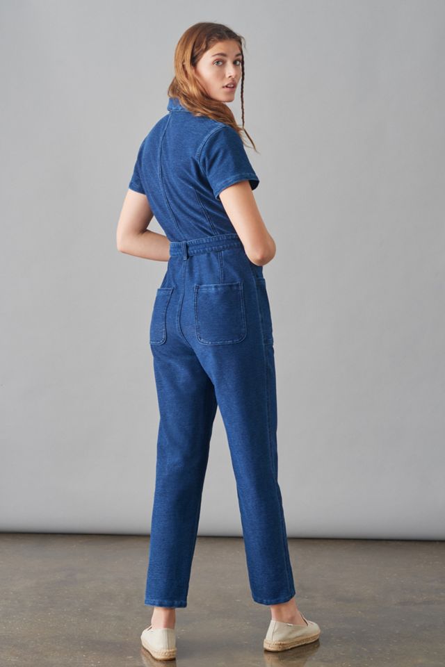 Pilcro Belted Denim Jumpsuit #3
