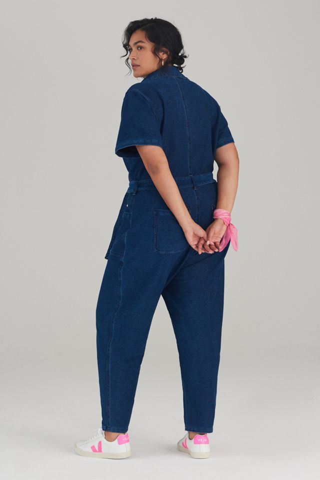 Pilcro Belted Denim Jumpsuit #6