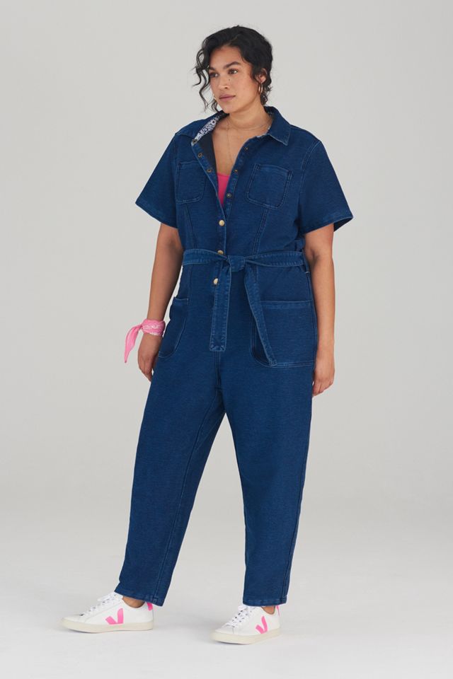 Pilcro Belted Denim Jumpsuit #8