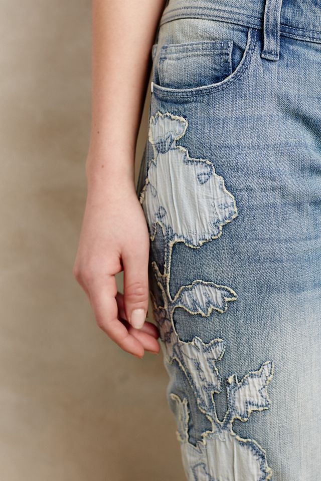 Pilcro Premium Hyphen Applique Jeans  #3