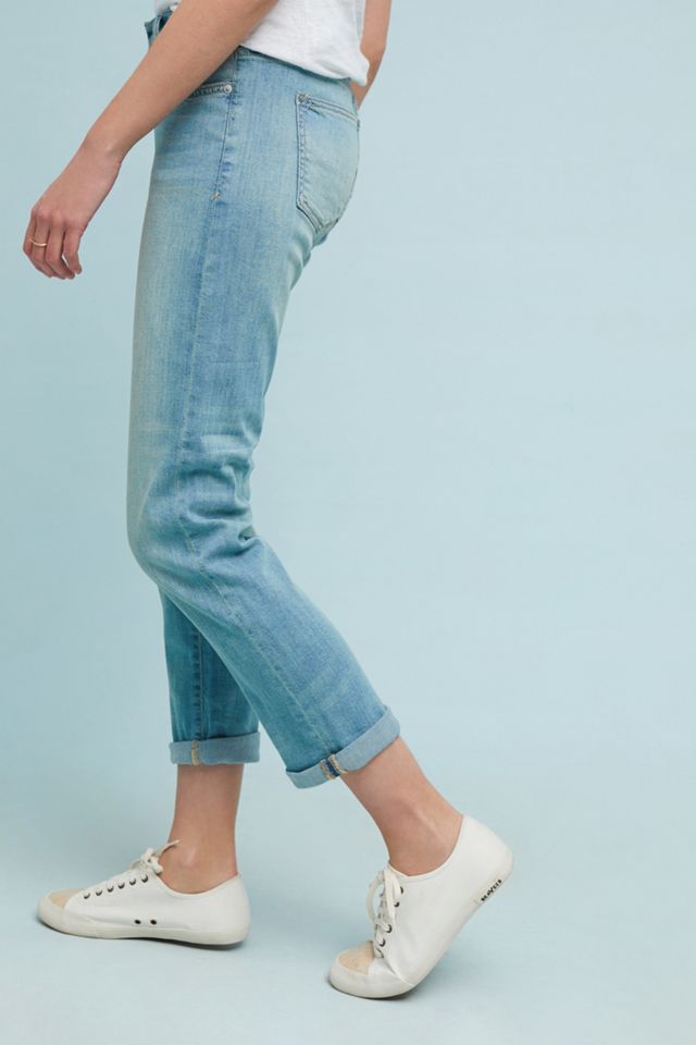 Jean Boyfriend Pilcro Mid-rise - Taille 28, Slim, Broderies Et Paillettes - Neuf Avec étiquette