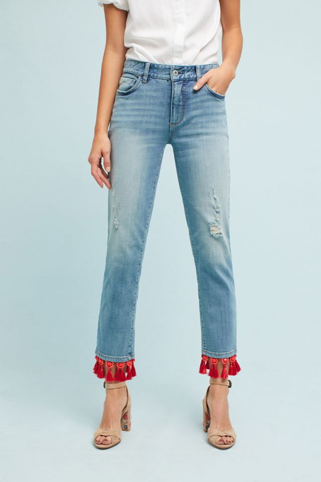 Pilcro Mid-Rise Slim Boyfriend Jeans #1