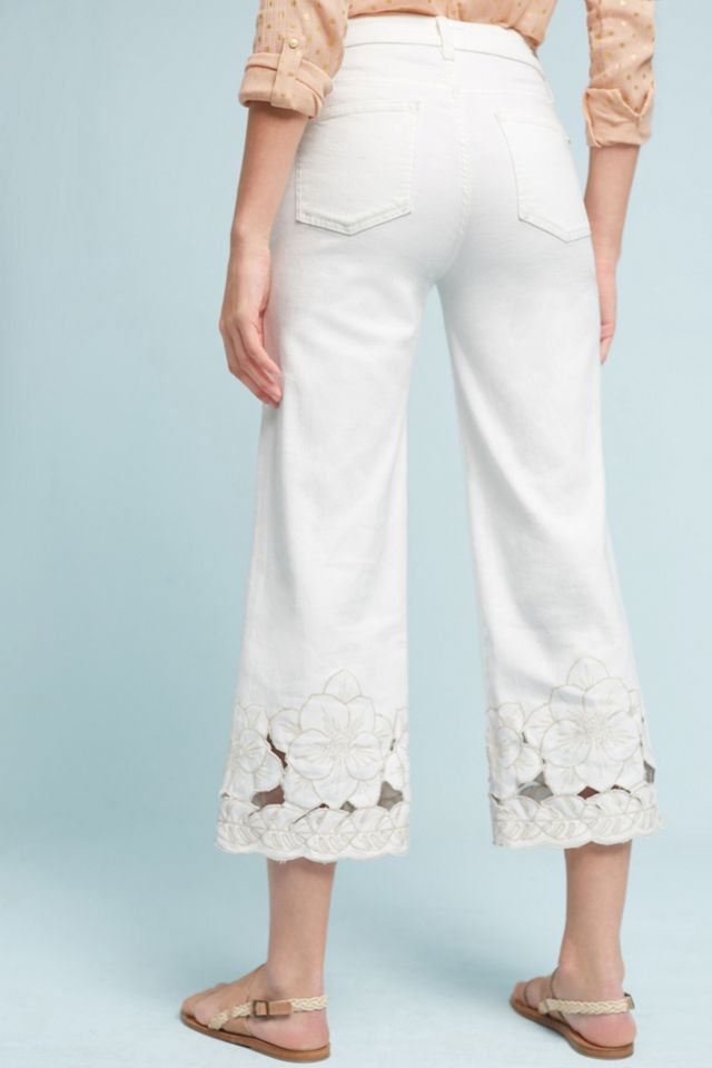 Pilcro Stet Mid-Rise Cutout Cropped Jeans #3