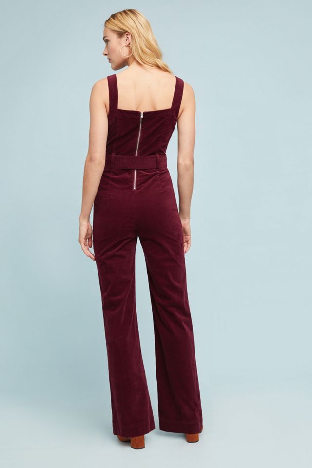 Combinaison en velours côtelé Pilcro #1