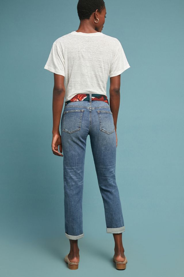 Pilcro Mid-Rise Slim Boyfriend Cropped Jeans #1
