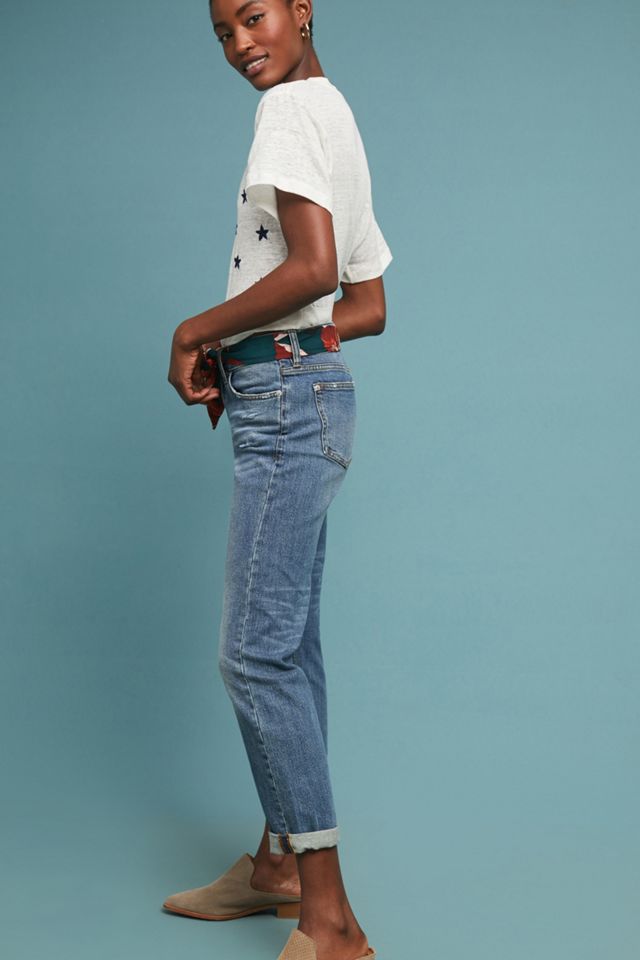 Pilcro Mid-Rise Slim Boyfriend Cropped Jeans #2