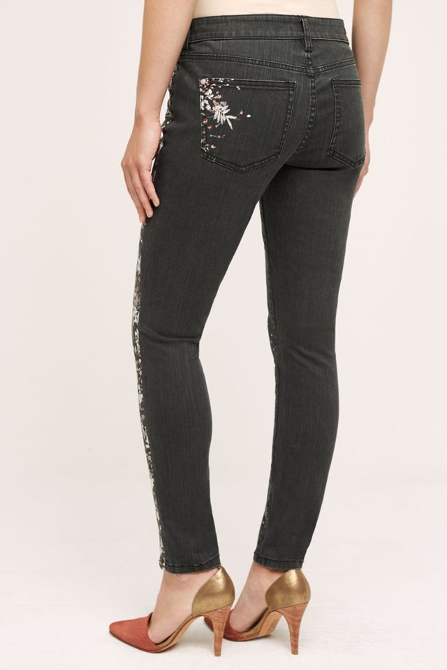 Pilcro Stet Floral Print Skinny Jeans #2