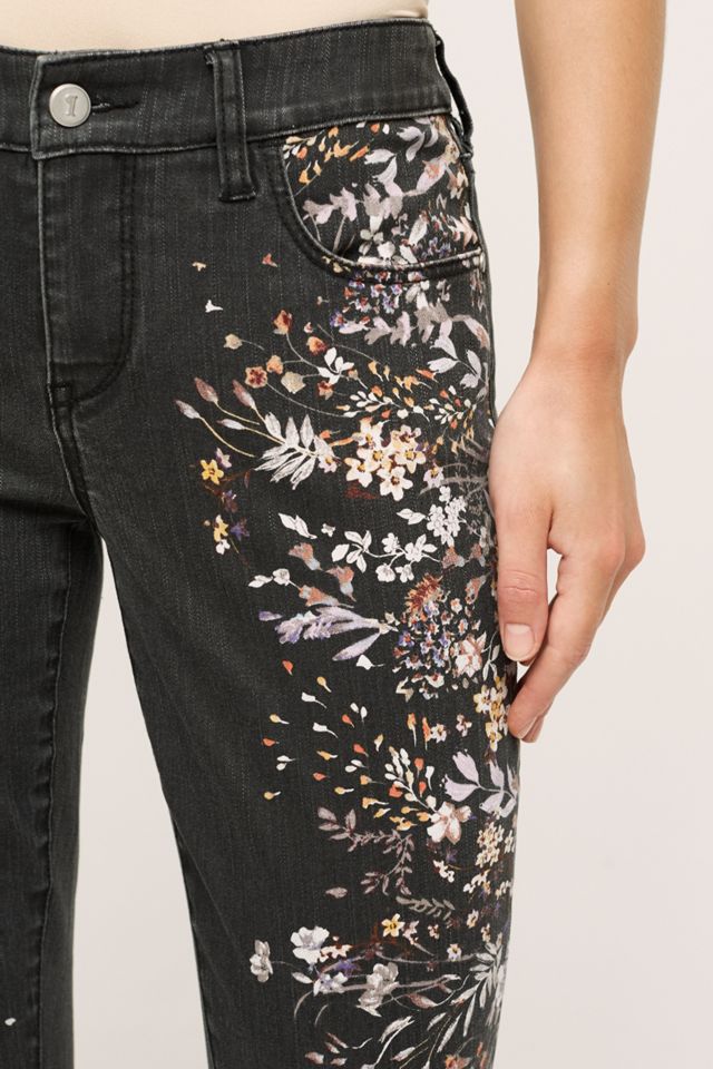 Pilcro Stet Floral Print Skinny Jeans #3