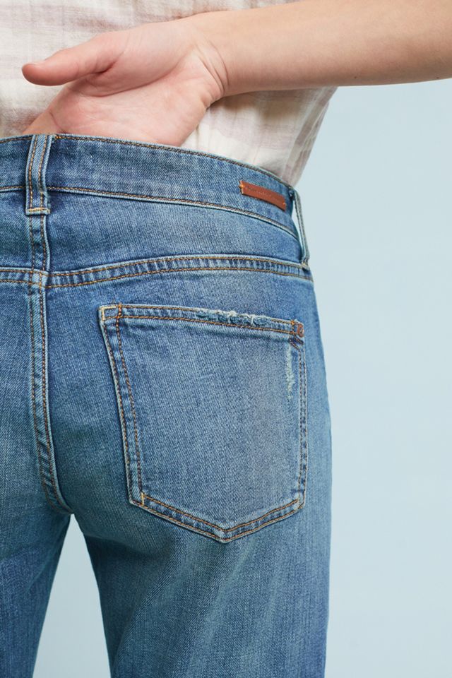 Pilcro Mid-Rise Slim Boyfriend Cropped Jeans #1
