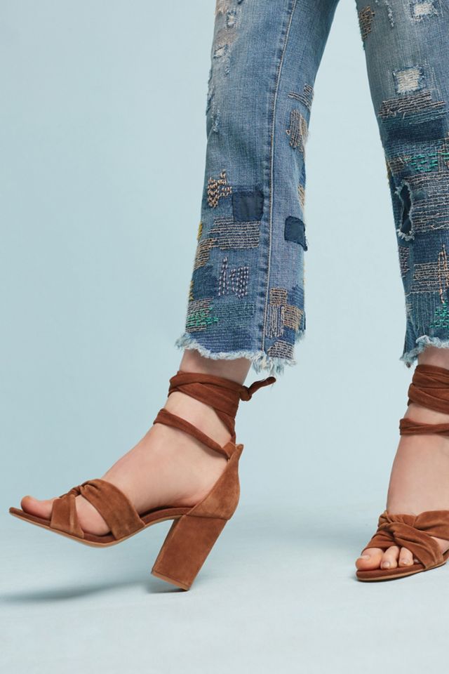 Pilcro Embroidered High-Rise Cropped Straight Jeans #2