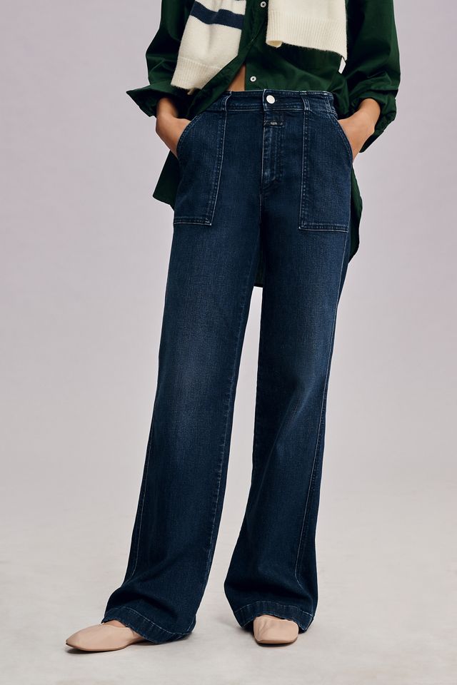 Closed Aria High-Rise Wide-Leg Jeans #1