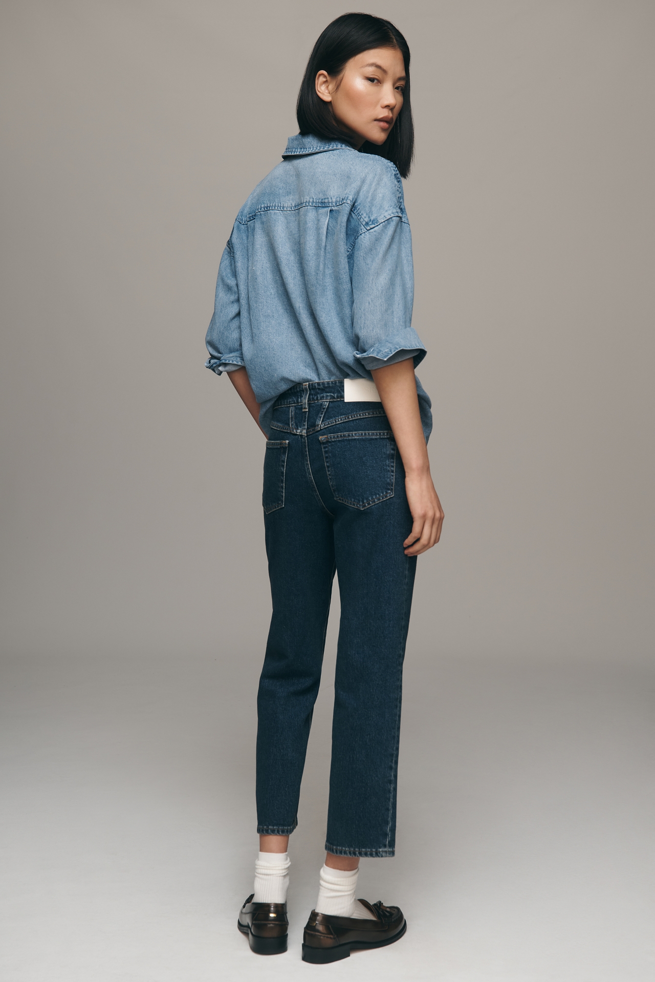 Closed Milo Mid-Rise Straight-Leg Jeans