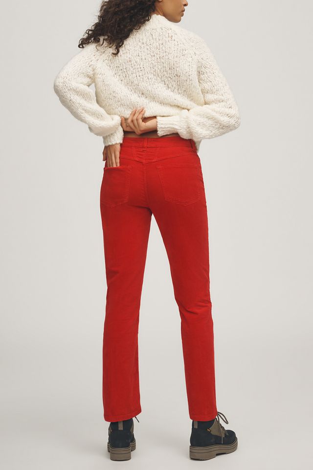 Closed Milo Corduroy High-Rise Wide-Leg Crop Jeans #3