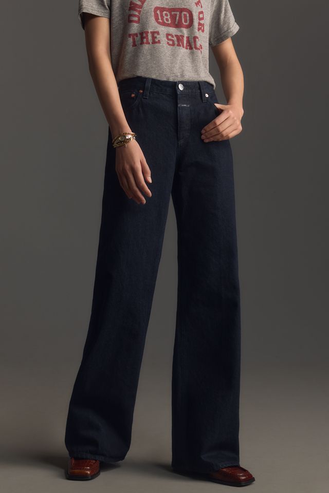 Closed Gillian Low-Rise Wide-Leg Jeans #1