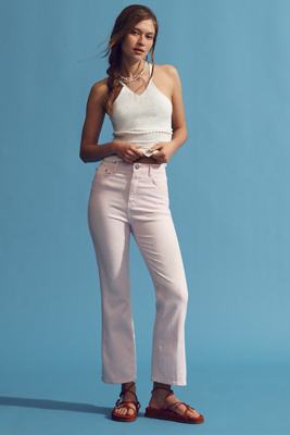 CLOSED HI-SUN HIGH-RISE CROP FLARE JEANS 