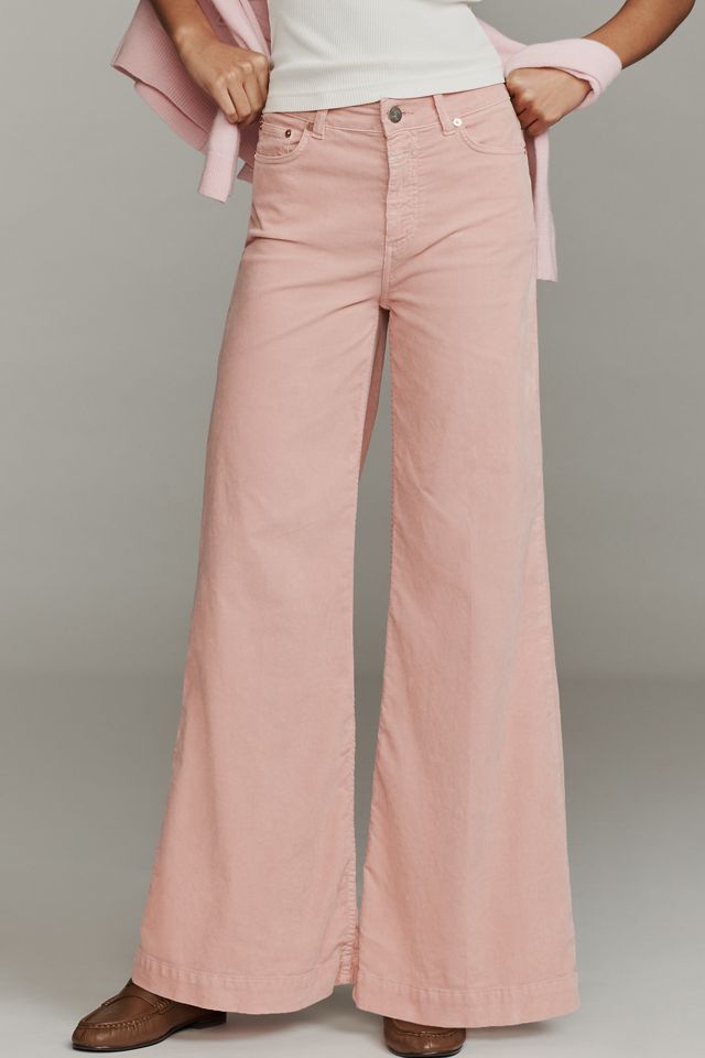 Closed Glow-Up Corduroy High-Rise Flare Jeans #1