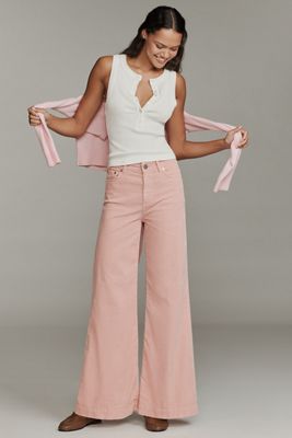 Closed Glow-Up Corduroy High-Rise Flare Jeans