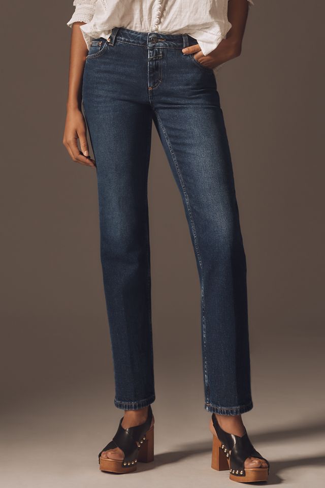 Closed Junna Low-Rise Crop Straight Leg Jeans #1
