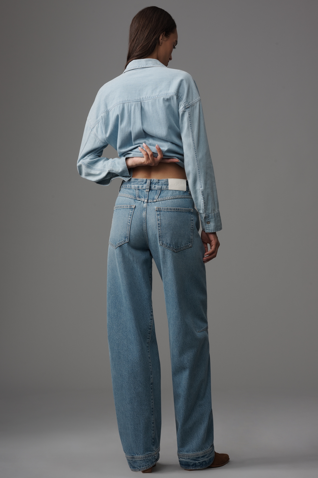Closed Lira-X High-Rise Tapered Jeans
