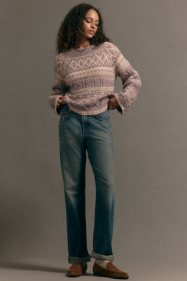 Closed Jonta High-rise Straight Jeans In Blue