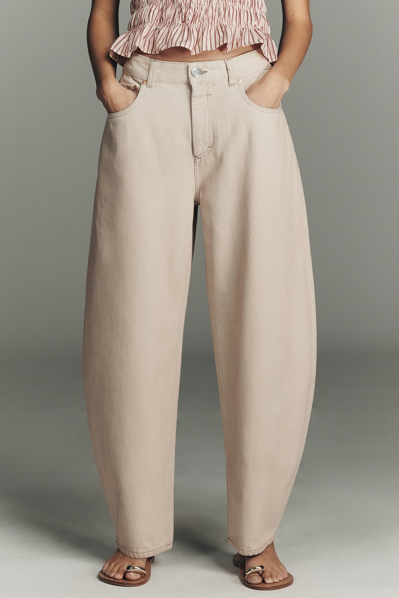 Closed Jazzie High-Rise Tapered Jeans