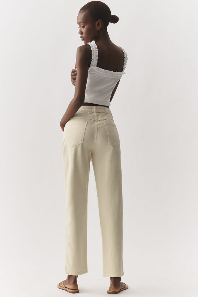 Pedal Pusher High-Rise Slim Straight-Leg Jeans #3
