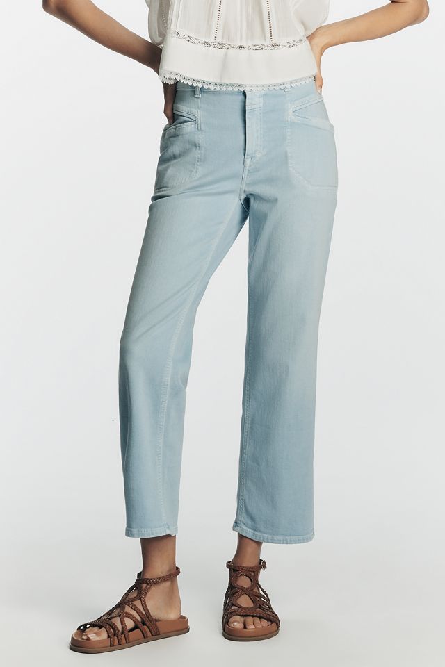 Closed Mira-X Mid-Rise Straight-Leg Jeans #1