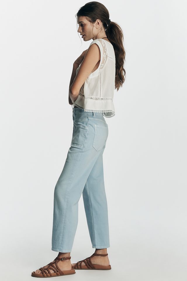 Closed Mira-X Mid-Rise Straight-Leg Jeans #2