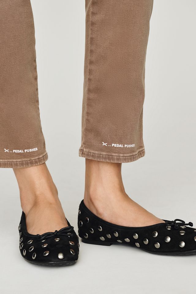 Closed Mid-Rise Straight-Leg Pedal Pusher Jeans #3