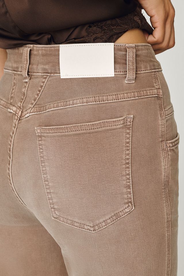 Closed Mid-Rise Straight-Leg Pedal Pusher Jeans #4