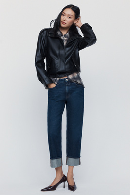 Closed Milo Mid Rise Straight Leg Jeans by Anthropologie