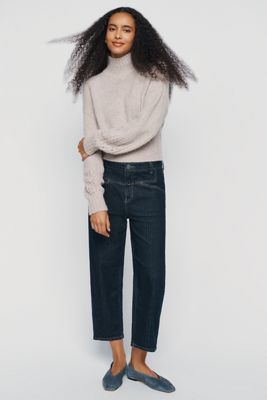Closed Stover-X Mid-Rise Cropped Tapered Jeans