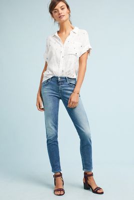 closed baker cropped jeans