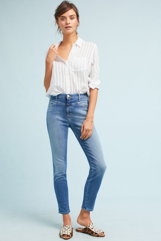Closed Skinny Pusher High-Rise Jeans Anthropologie