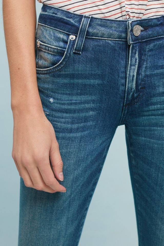 AMO Stix Mid-Rise Skinny Cropped Jeans #2