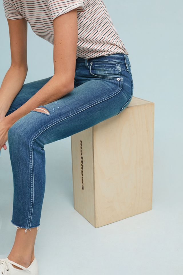 AMO Stix Mid-Rise Skinny Cropped Jeans #3