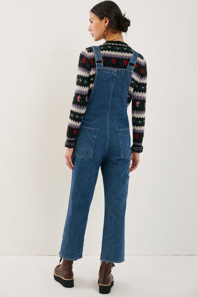 AMO Donni Relaxed Denim Overalls #3