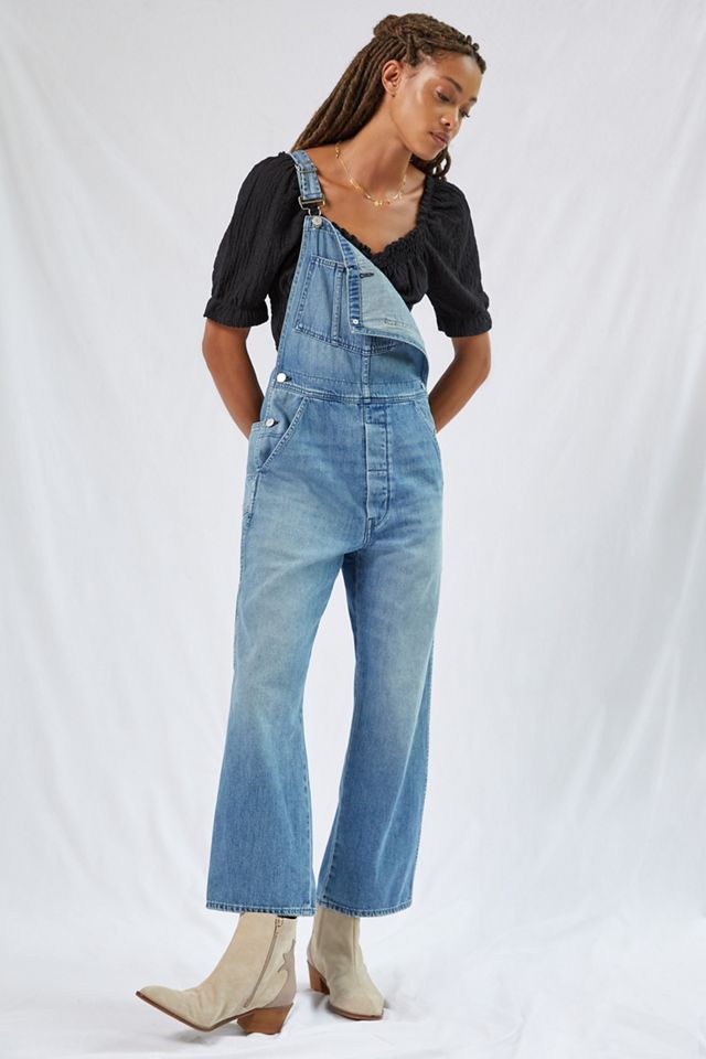 AMO Ally Relaxed Denim Overalls #1
