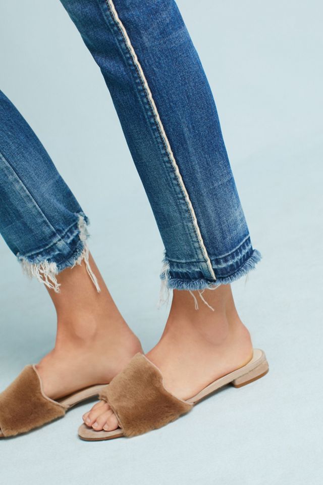 AMO Babe High-Rise Straight Cropped Jeans #3