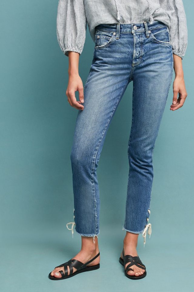 AMO Babe High-Rise Skinny Ankle Jeans #3