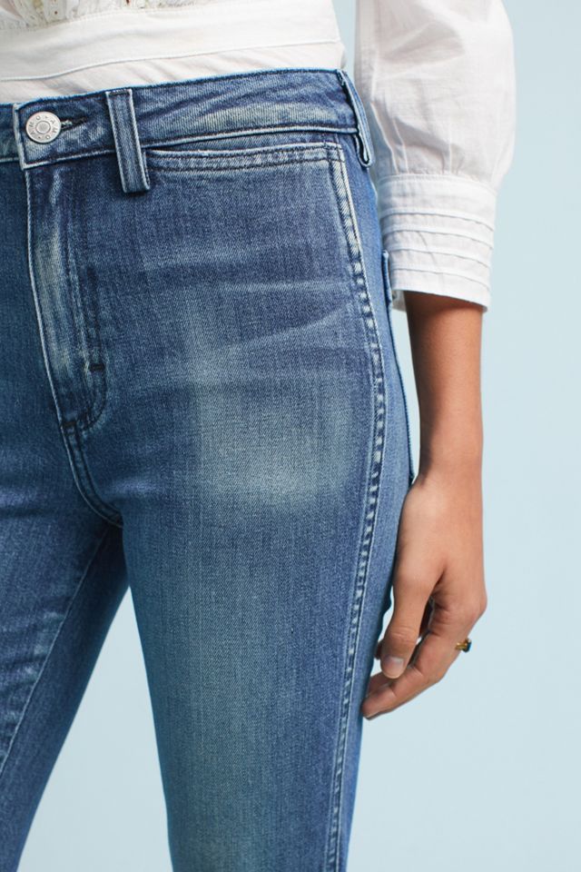 AMO Audrey Ultra High-Rise Straight Cropped Jeans #3
