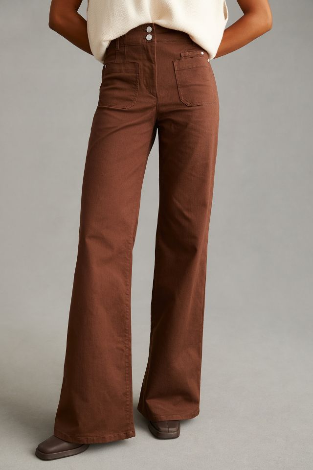 Maeve The Junie High-Rise Flare Pants  Anthropologie Japan - Women's  Clothing, Accessories & Home
